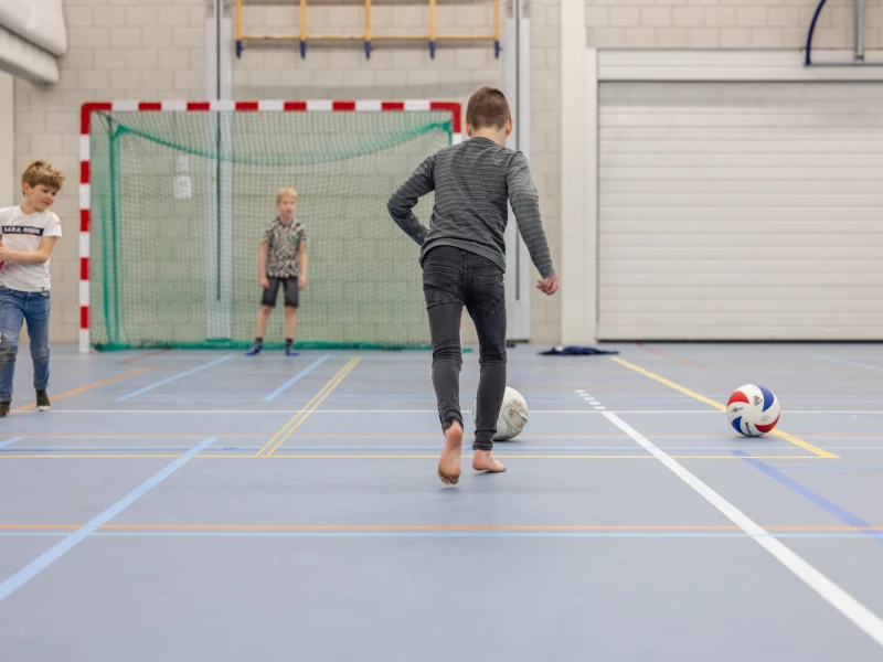 voetballen op de bso