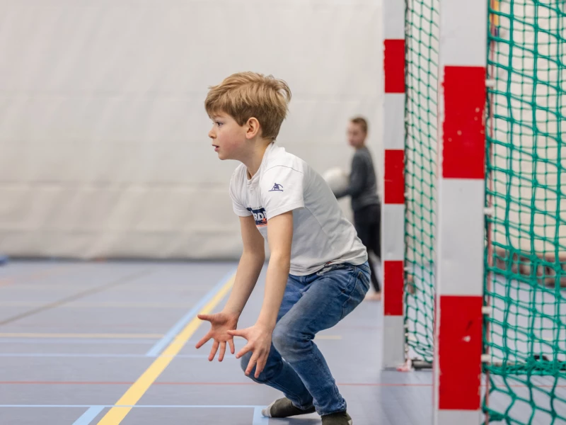 bal tegen houden bij de bso
