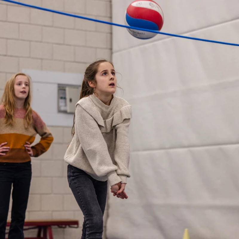 volleyballen bij de bso